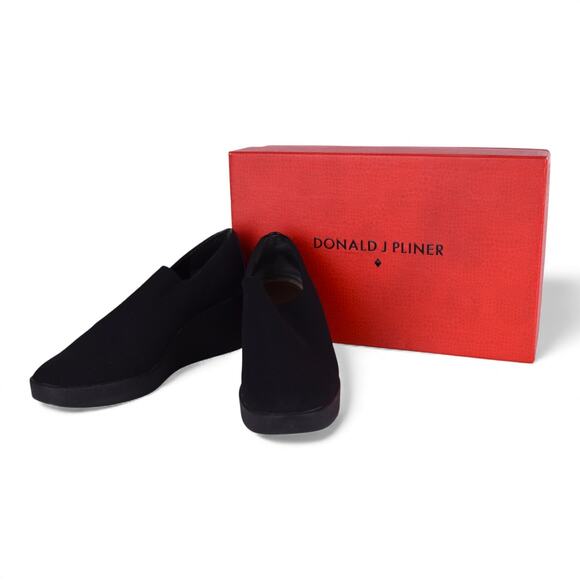Donald J Pliner Black Slip-On Comfort Shoes – Women’s Size M09 - Picture 2 of 7
